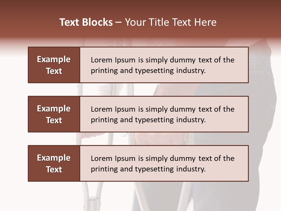 Hurt Injured Care PowerPoint Template