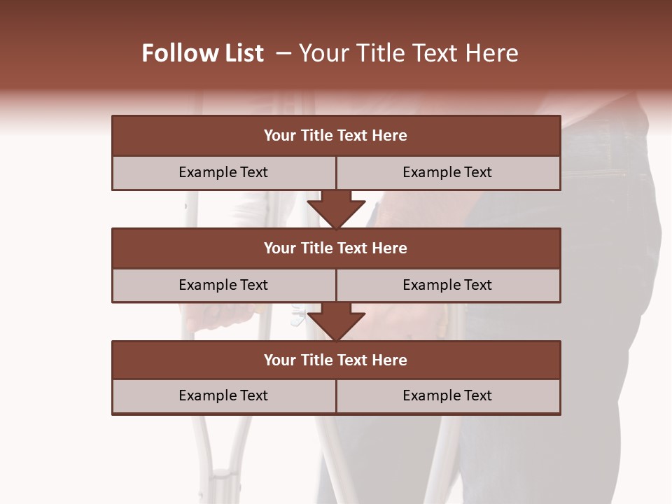 Hurt Injured Care PowerPoint Template