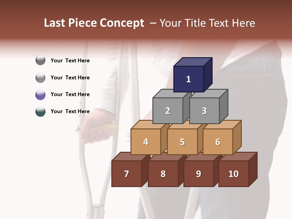 Hurt Injured Care PowerPoint Template