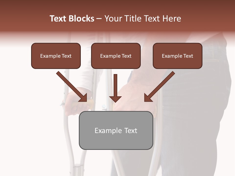 Hurt Injured Care PowerPoint Template