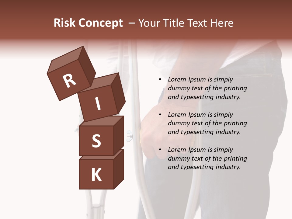 Hurt Injured Care PowerPoint Template