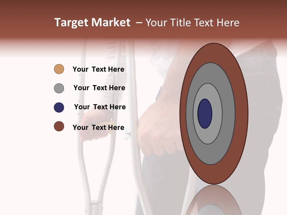 Hurt Injured Care PowerPoint Template