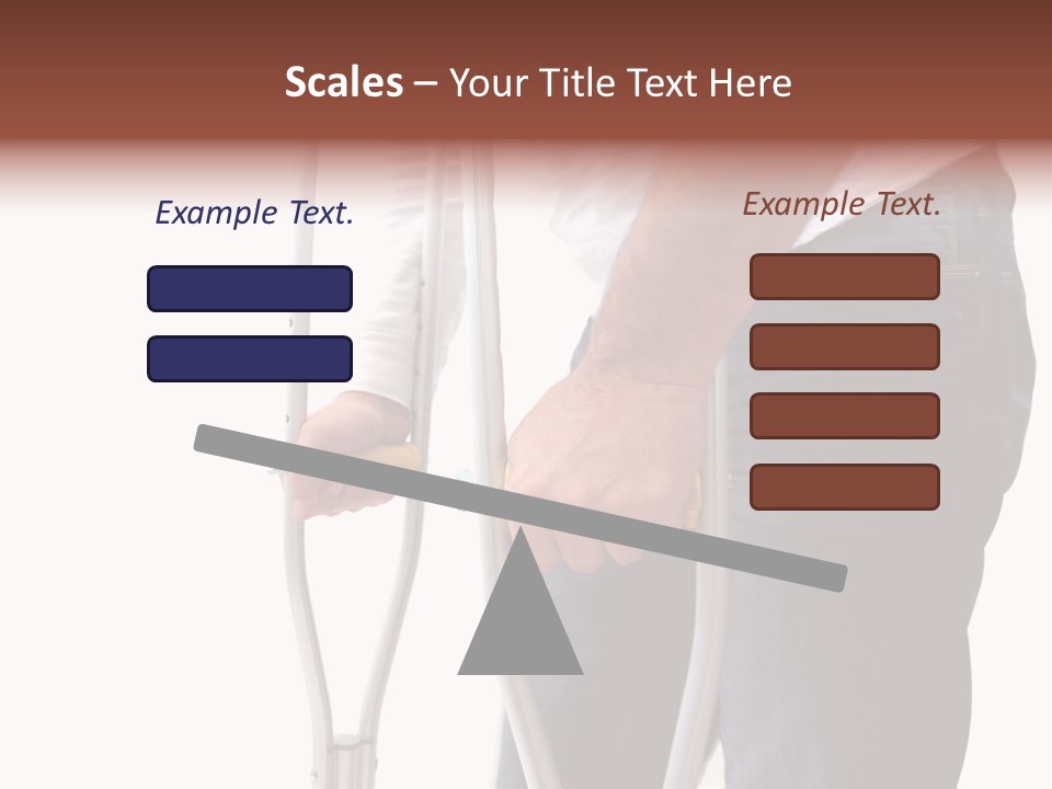 Hurt Injured Care PowerPoint Template