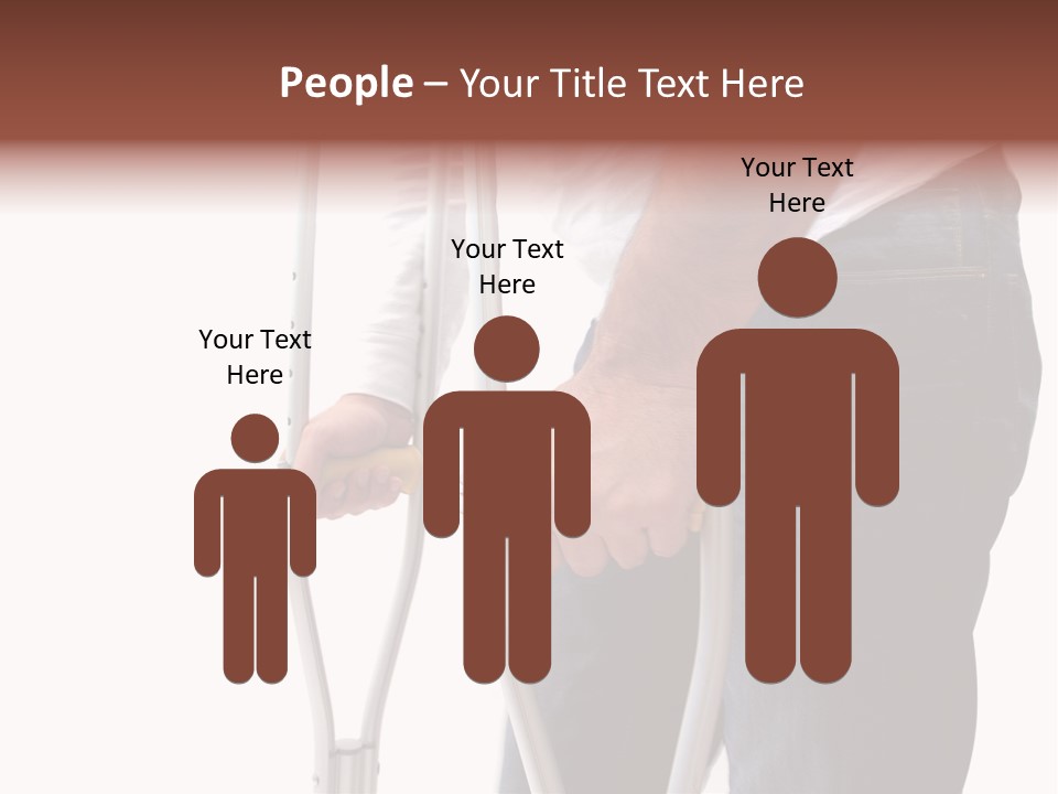 Hurt Injured Care PowerPoint Template