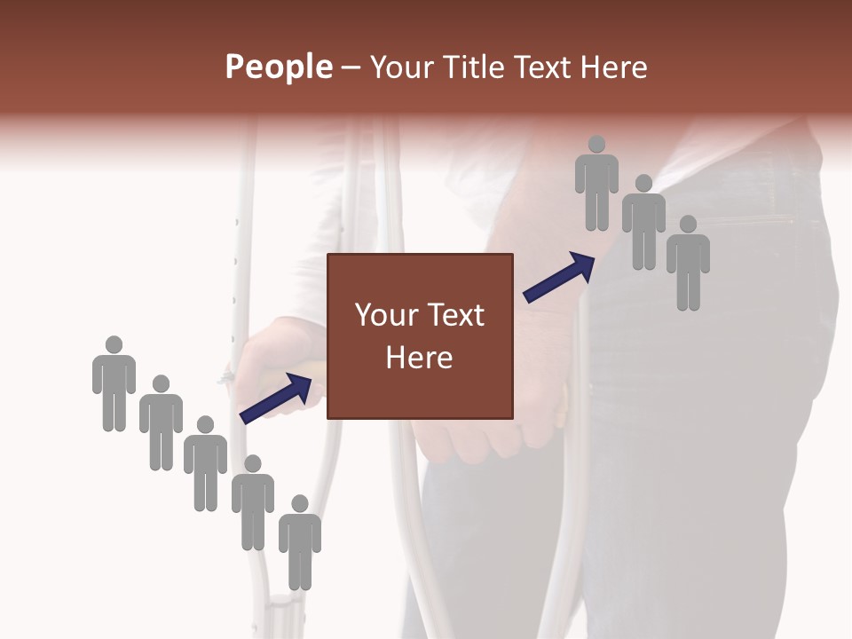 Hurt Injured Care PowerPoint Template