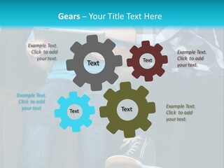 Growing Up Mobile Livingroom PowerPoint Template