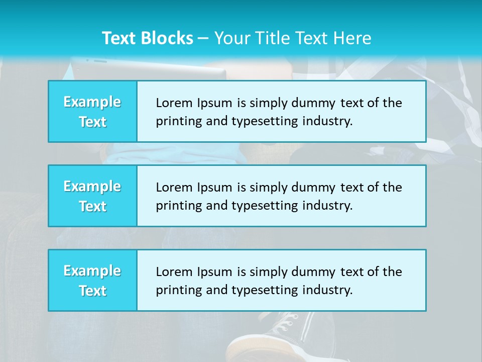 Growing Up Mobile Livingroom PowerPoint Template