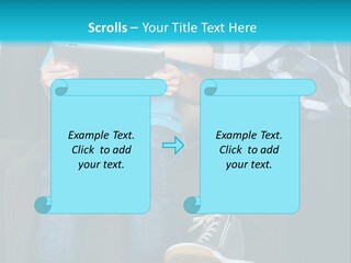 Growing Up Mobile Livingroom PowerPoint Template