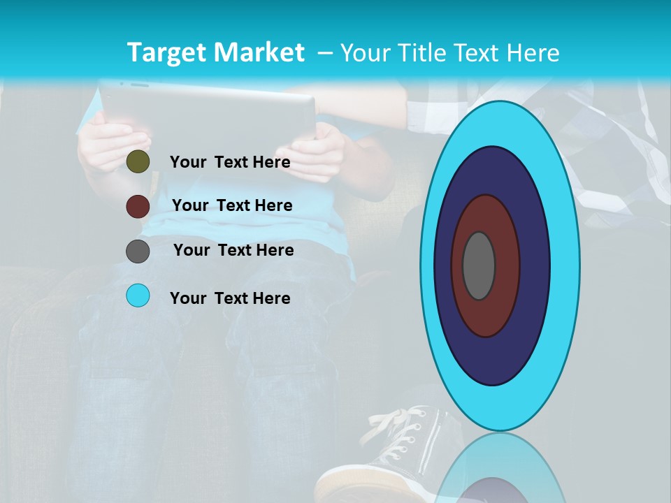 Growing Up Mobile Livingroom PowerPoint Template