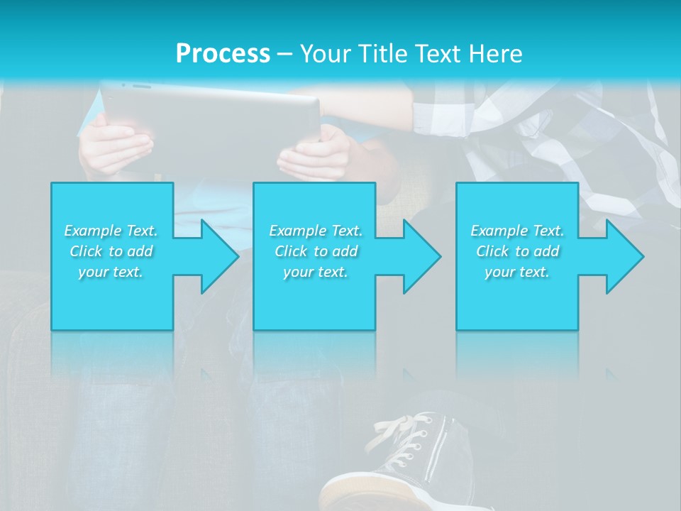 Growing Up Mobile Livingroom PowerPoint Template