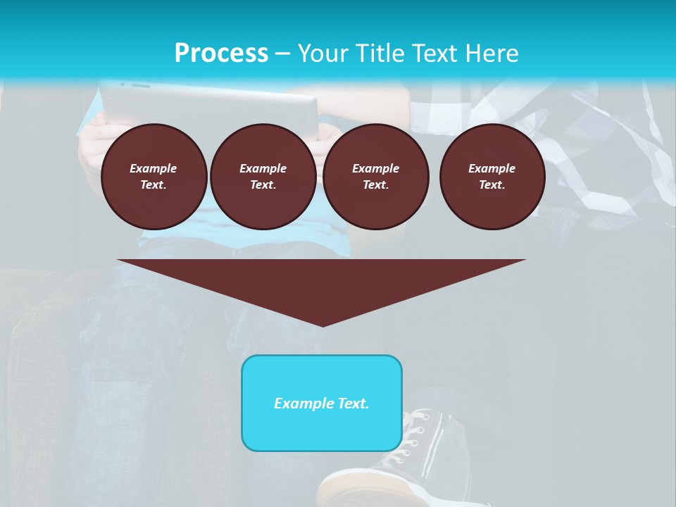 Growing Up Mobile Livingroom PowerPoint Template