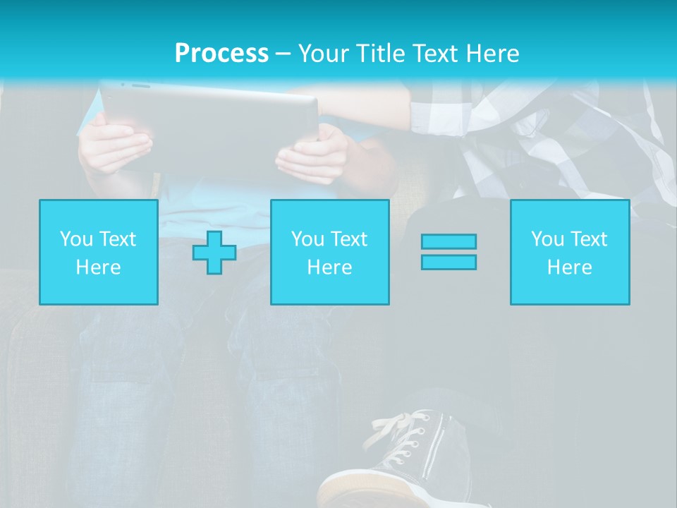 Growing Up Mobile Livingroom PowerPoint Template