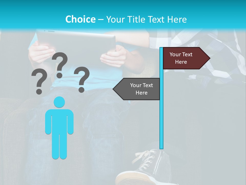 Growing Up Mobile Livingroom PowerPoint Template