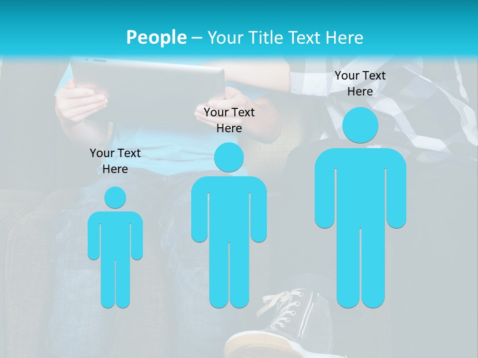 Growing Up Mobile Livingroom PowerPoint Template