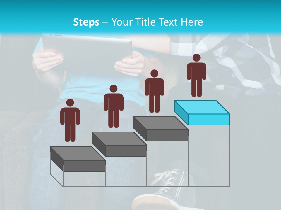 Growing Up Mobile Livingroom PowerPoint Template