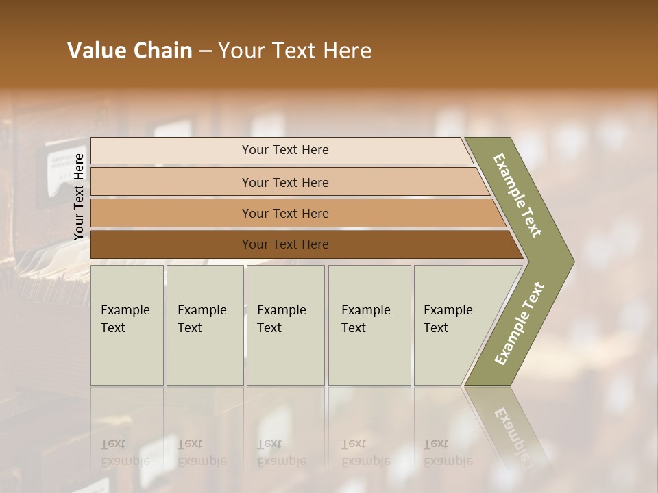 Cabinet Memory Bookmark PowerPoint Template