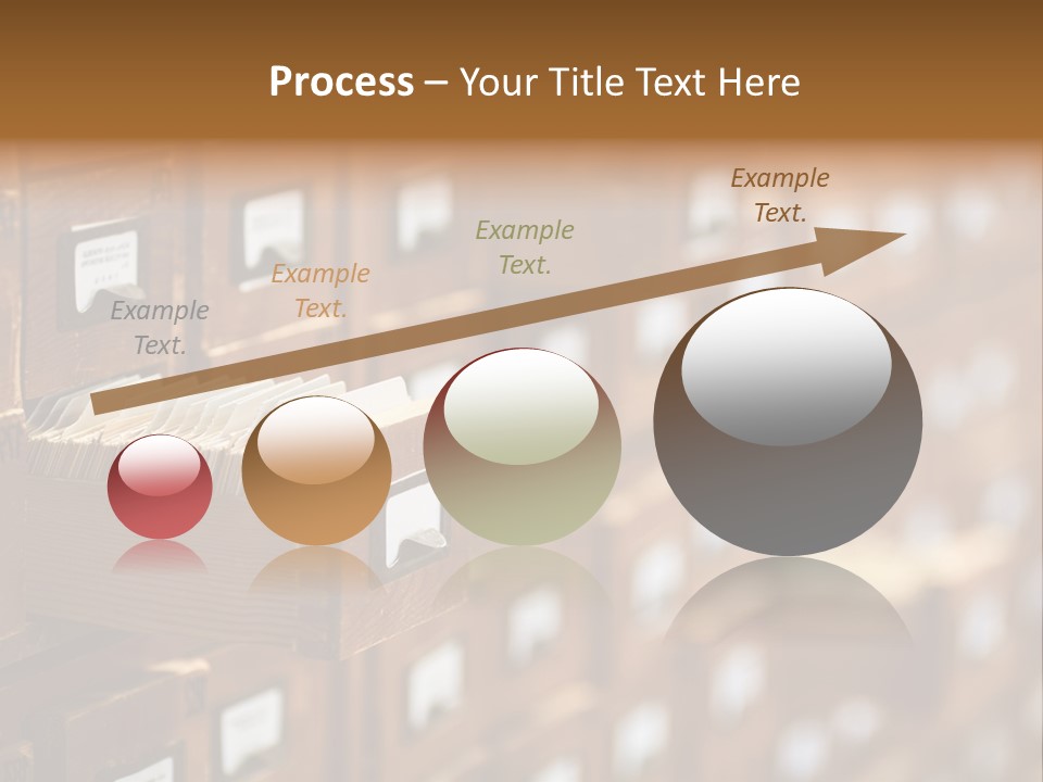 Cabinet Memory Bookmark PowerPoint Template