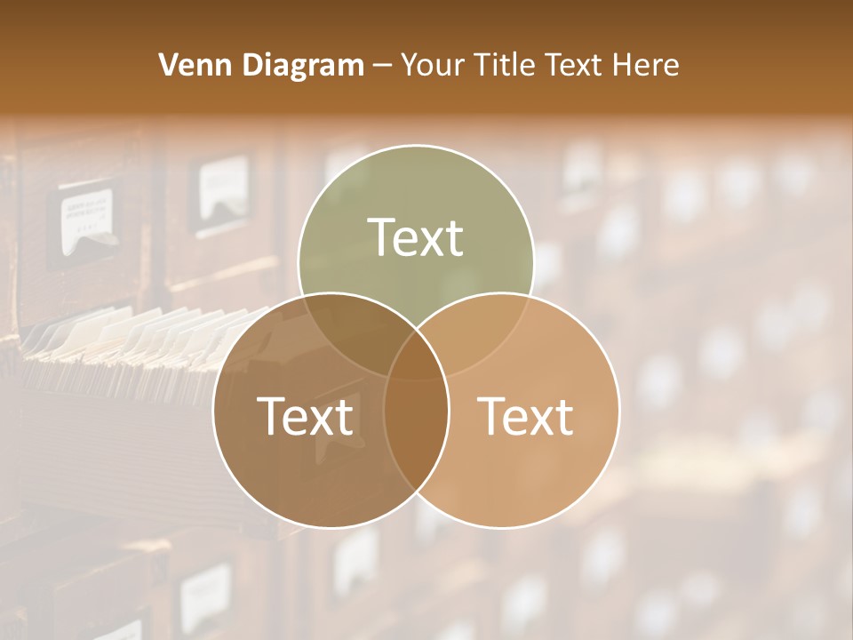 Cabinet Memory Bookmark PowerPoint Template