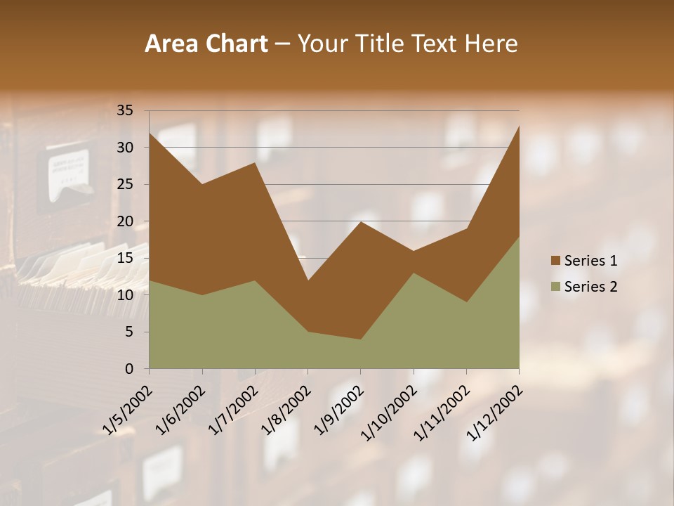 Cabinet Memory Bookmark PowerPoint Template