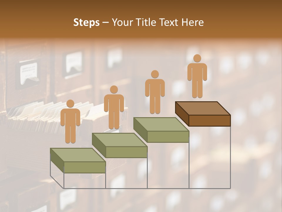 Cabinet Memory Bookmark PowerPoint Template