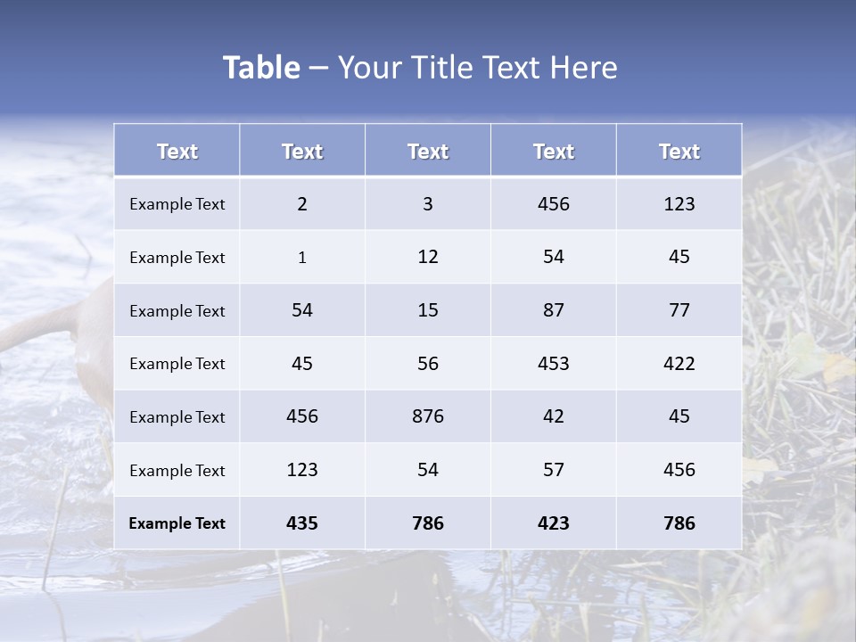 Game Management Huntsmanship Domestic Animal PowerPoint Template