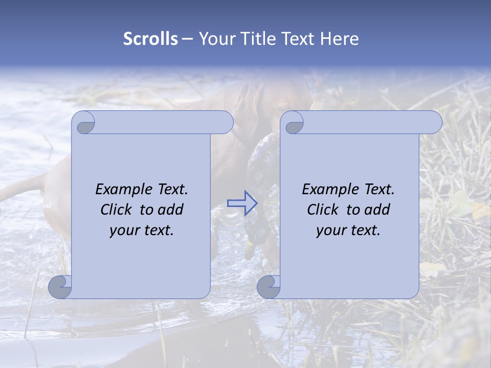 Game Management Huntsmanship Domestic Animal PowerPoint Template