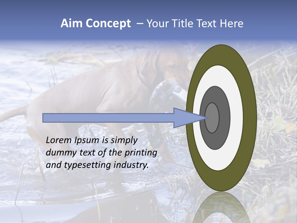 Game Management Huntsmanship Domestic Animal PowerPoint Template