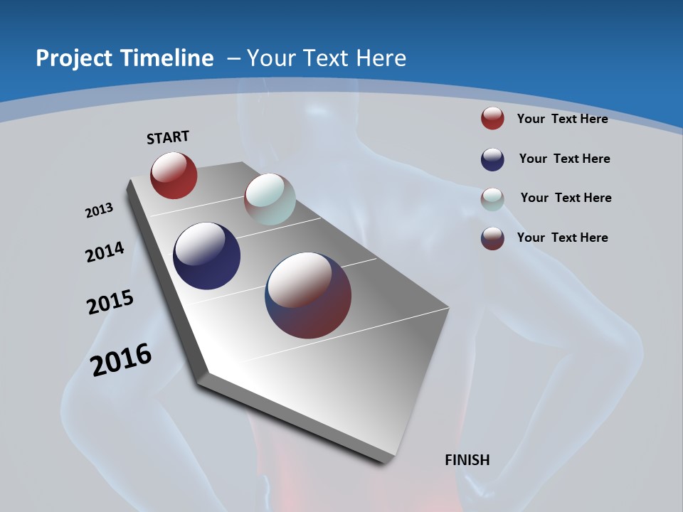 Medical Lumbago Body PowerPoint Template