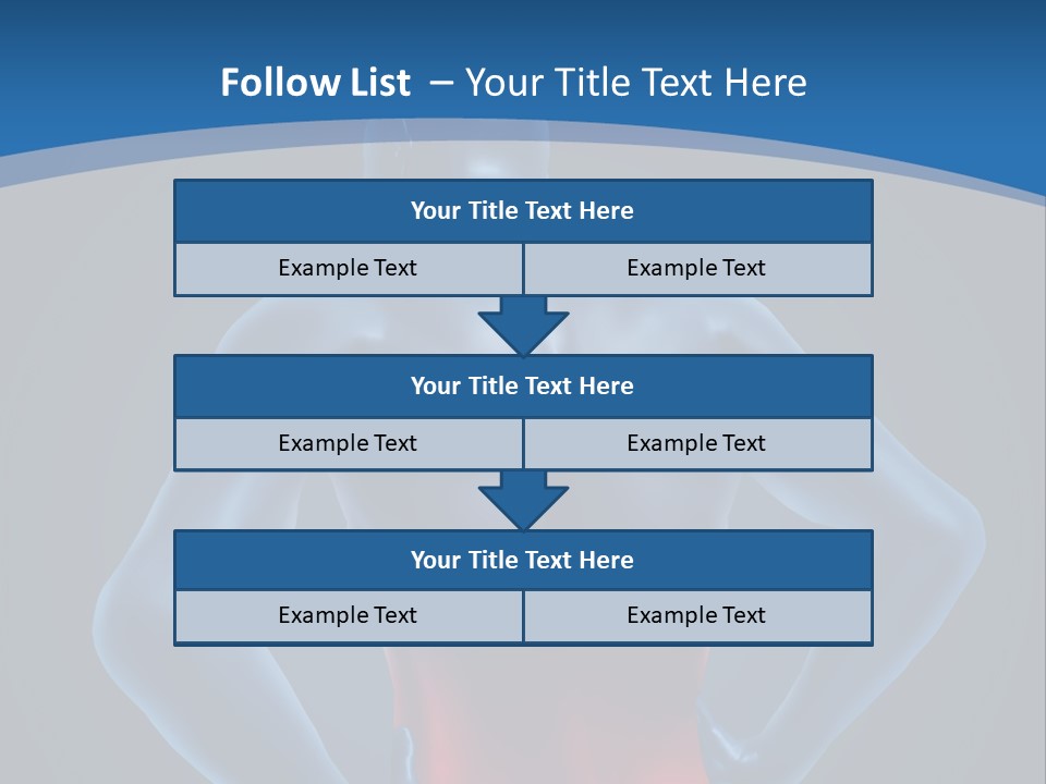 Medical Lumbago Body PowerPoint Template