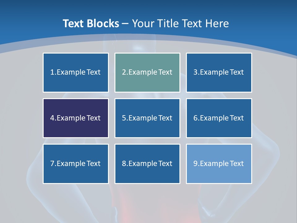 Medical Lumbago Body PowerPoint Template