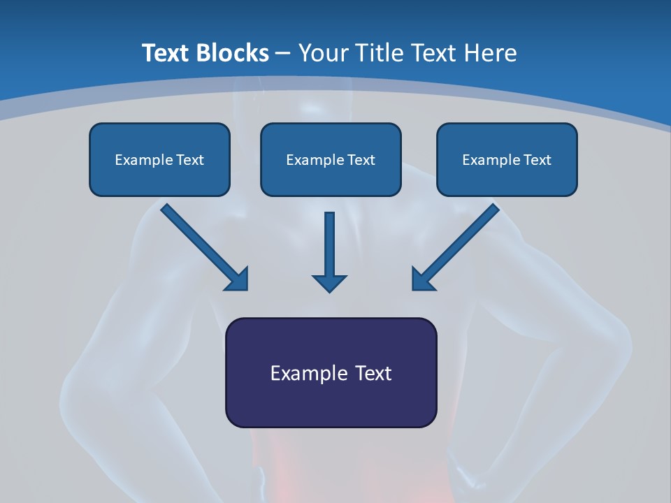 Medical Lumbago Body PowerPoint Template