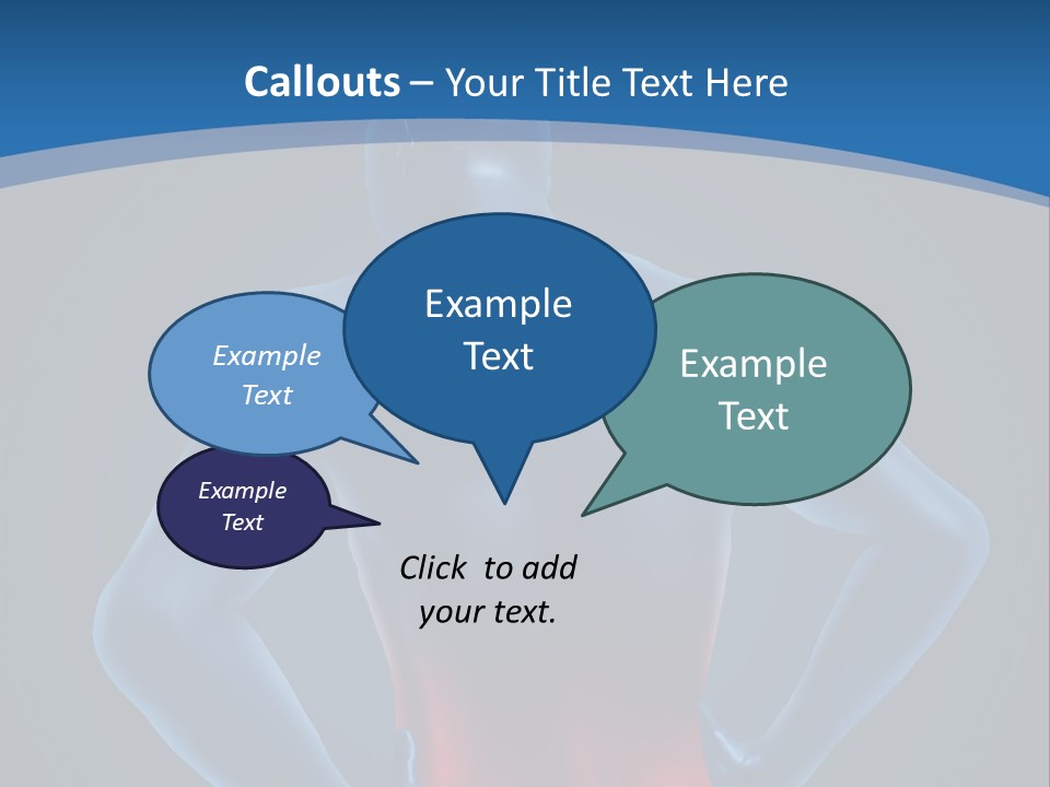 Medical Lumbago Body PowerPoint Template