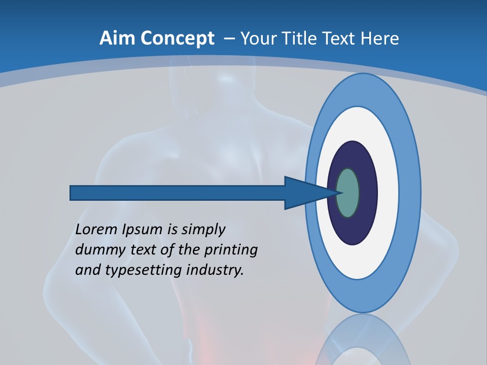 Medical Lumbago Body PowerPoint Template