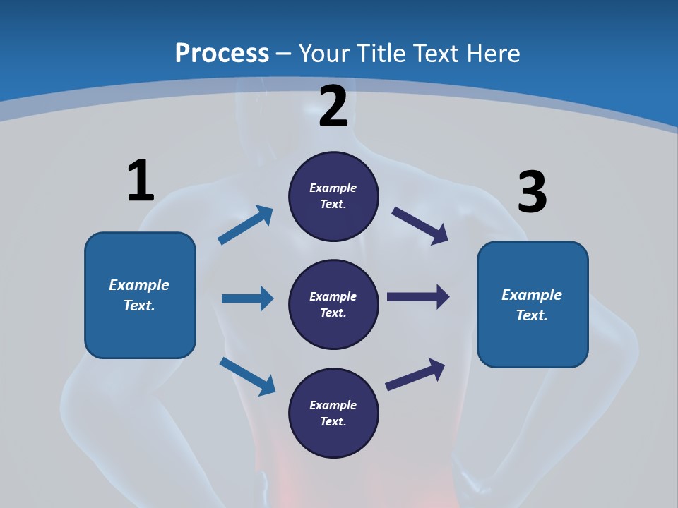 Medical Lumbago Body PowerPoint Template