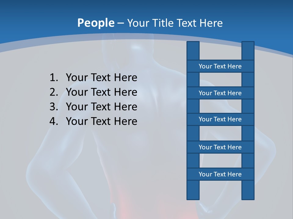 Medical Lumbago Body PowerPoint Template