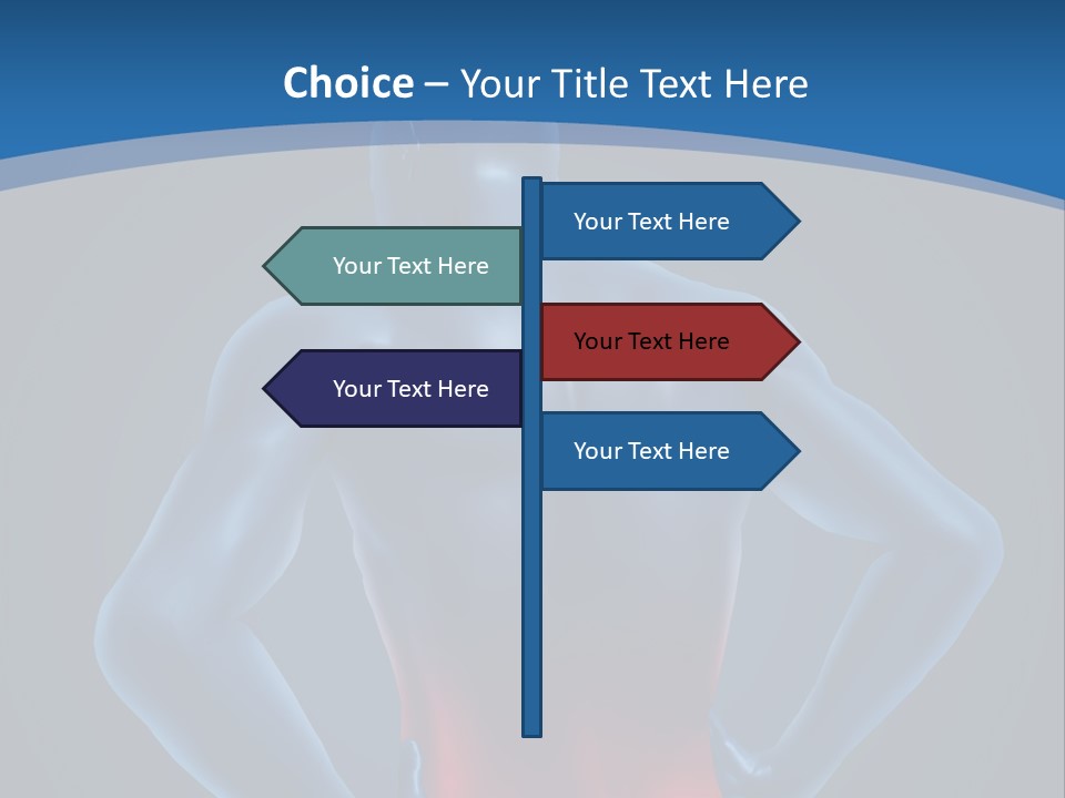 Medical Lumbago Body PowerPoint Template