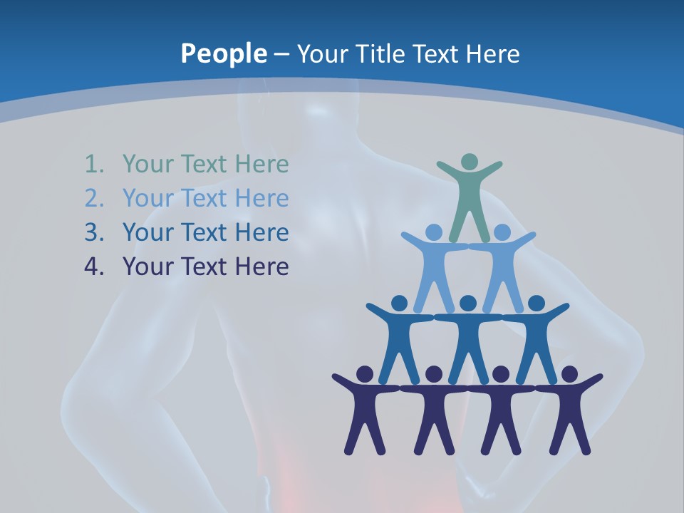 Medical Lumbago Body PowerPoint Template
