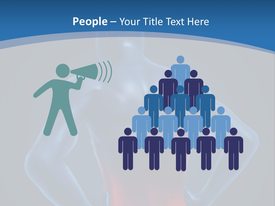 Medical Lumbago Body PowerPoint Template