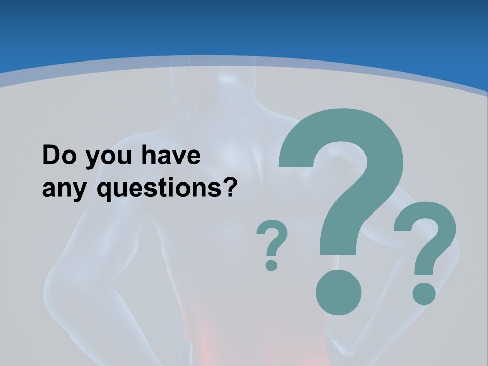 Medical Lumbago Body PowerPoint Template