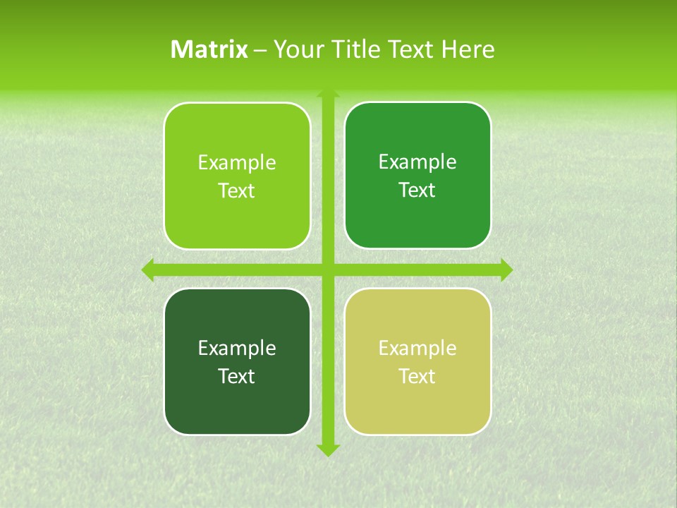 Nature Grow Landscape PowerPoint Template