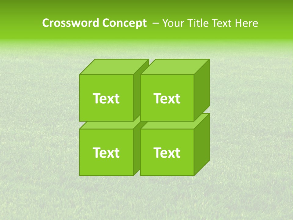 Nature Grow Landscape PowerPoint Template