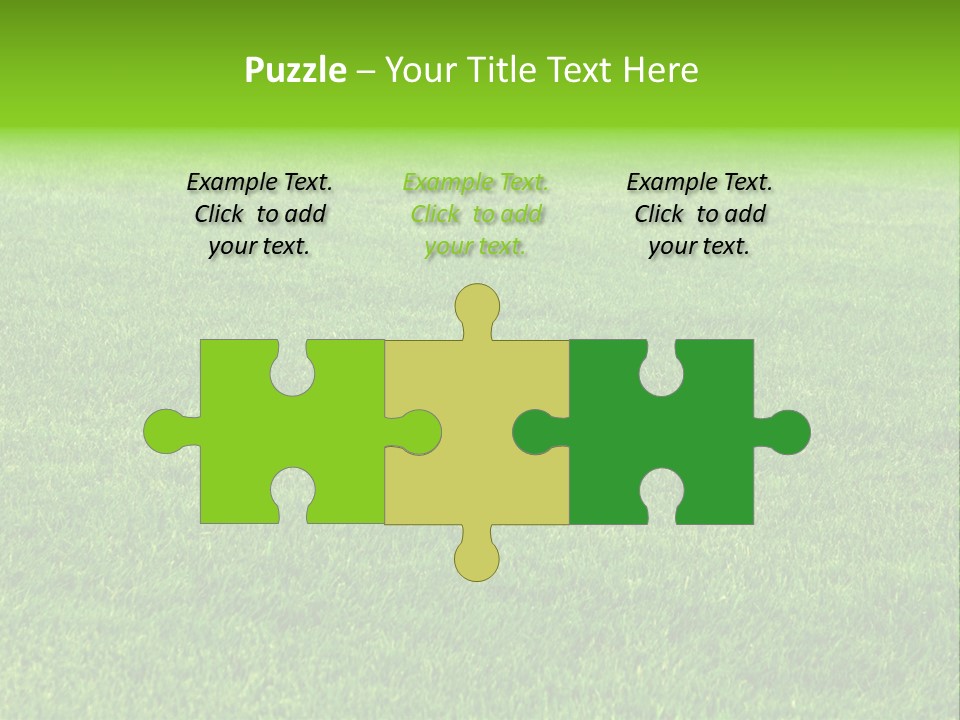 Nature Grow Landscape PowerPoint Template