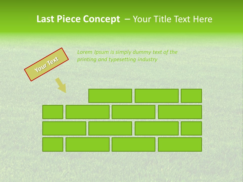 Nature Grow Landscape PowerPoint Template