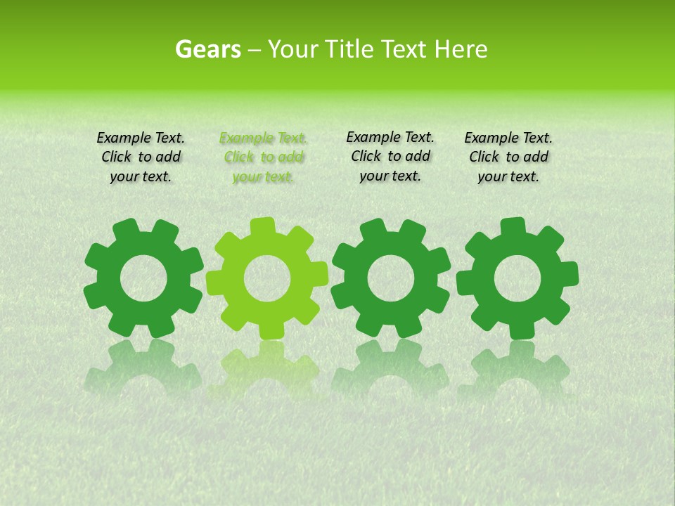 Nature Grow Landscape PowerPoint Template