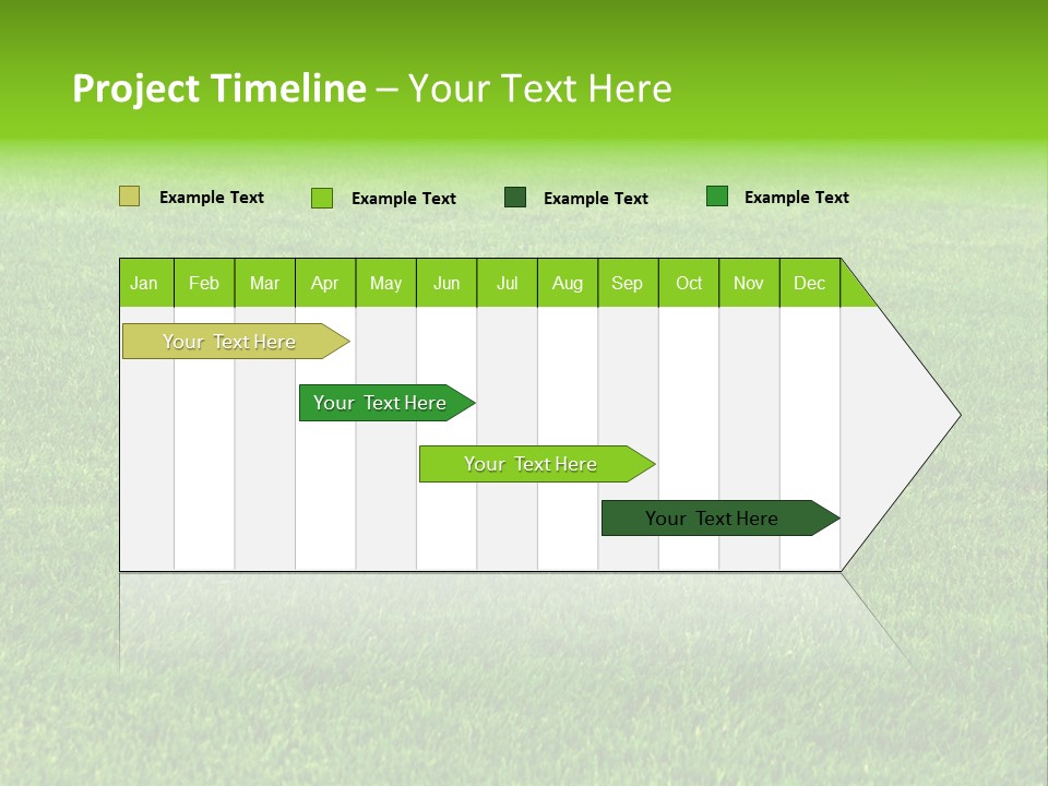Nature Grow Landscape PowerPoint Template