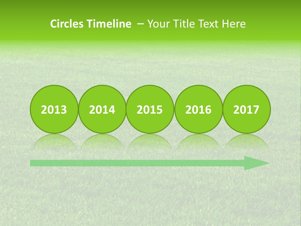 Nature Grow Landscape PowerPoint Template