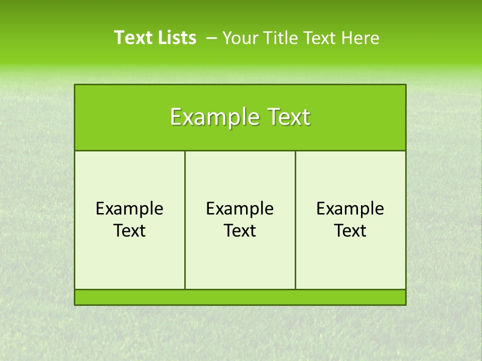 Nature Grow Landscape PowerPoint Template
