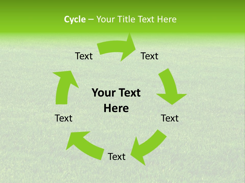 Nature Grow Landscape PowerPoint Template