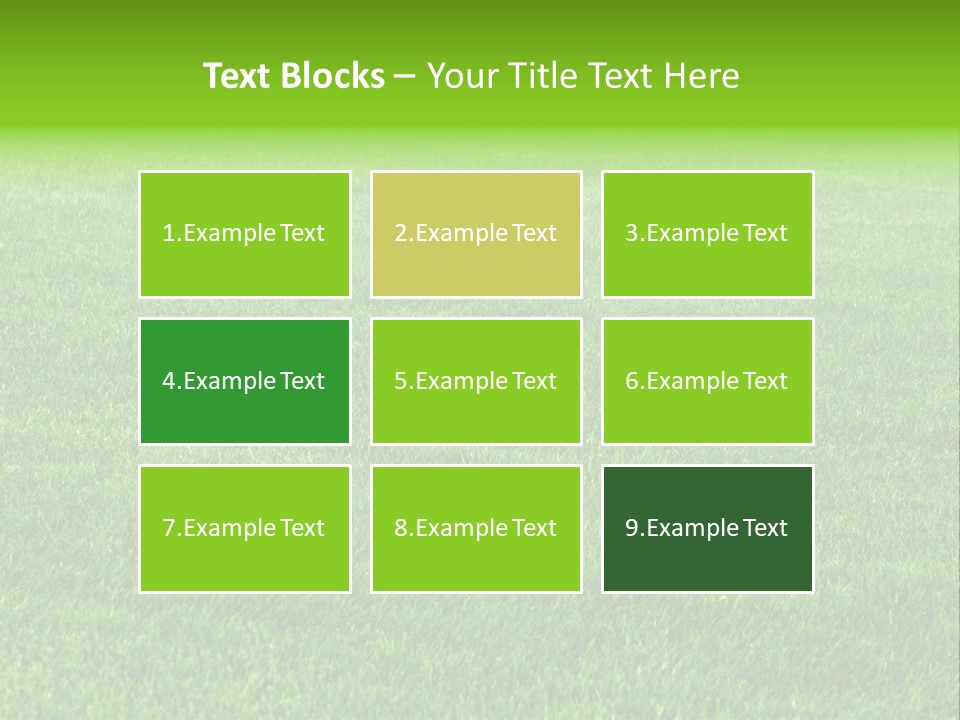 Nature Grow Landscape PowerPoint Template