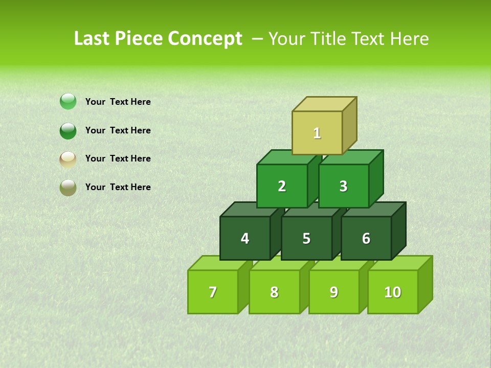 Nature Grow Landscape PowerPoint Template